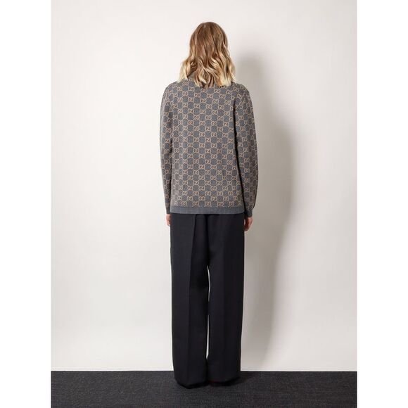 Gucci Women Gucci Grey Knitwear - Picture 3 of 4